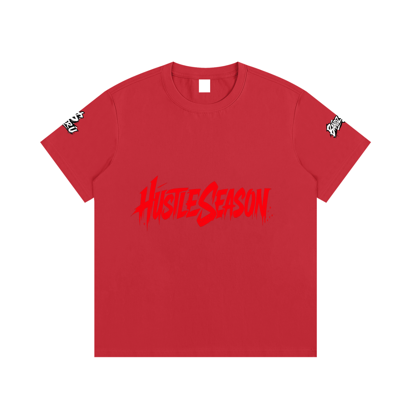 HUSTLE SEASON Essential Cotton T-Shirt