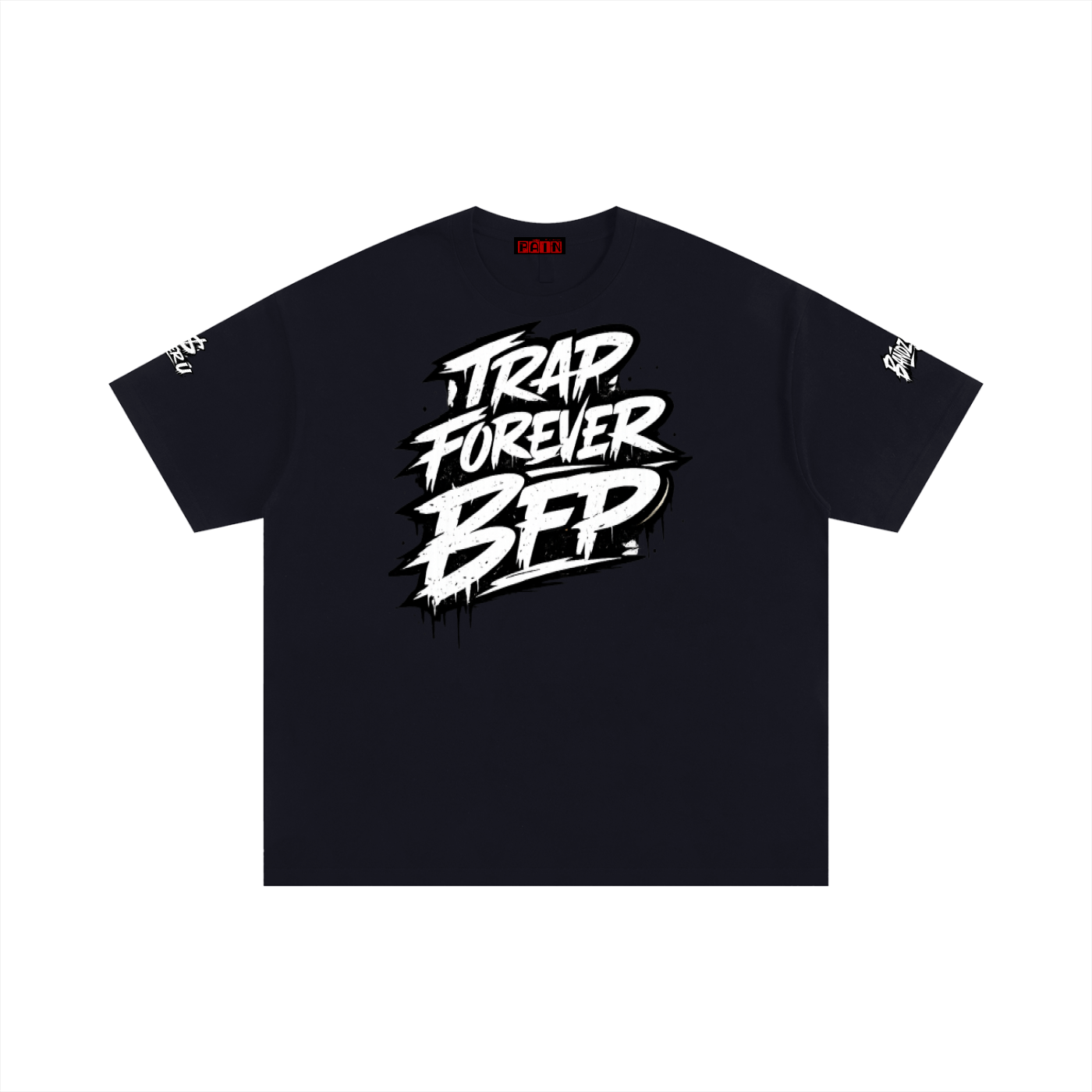 TRAP FOREVER Unisex Oversized Cotton T-Shirt