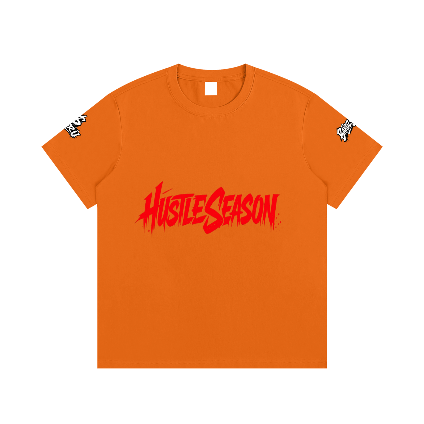 HUSTLE SEASON Essential Cotton T-Shirt