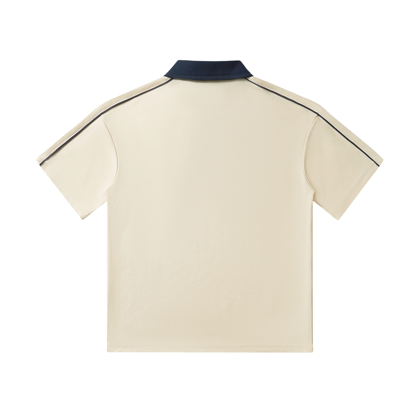 BFP Contrast Collar Short-Sleeve Polo Shirt