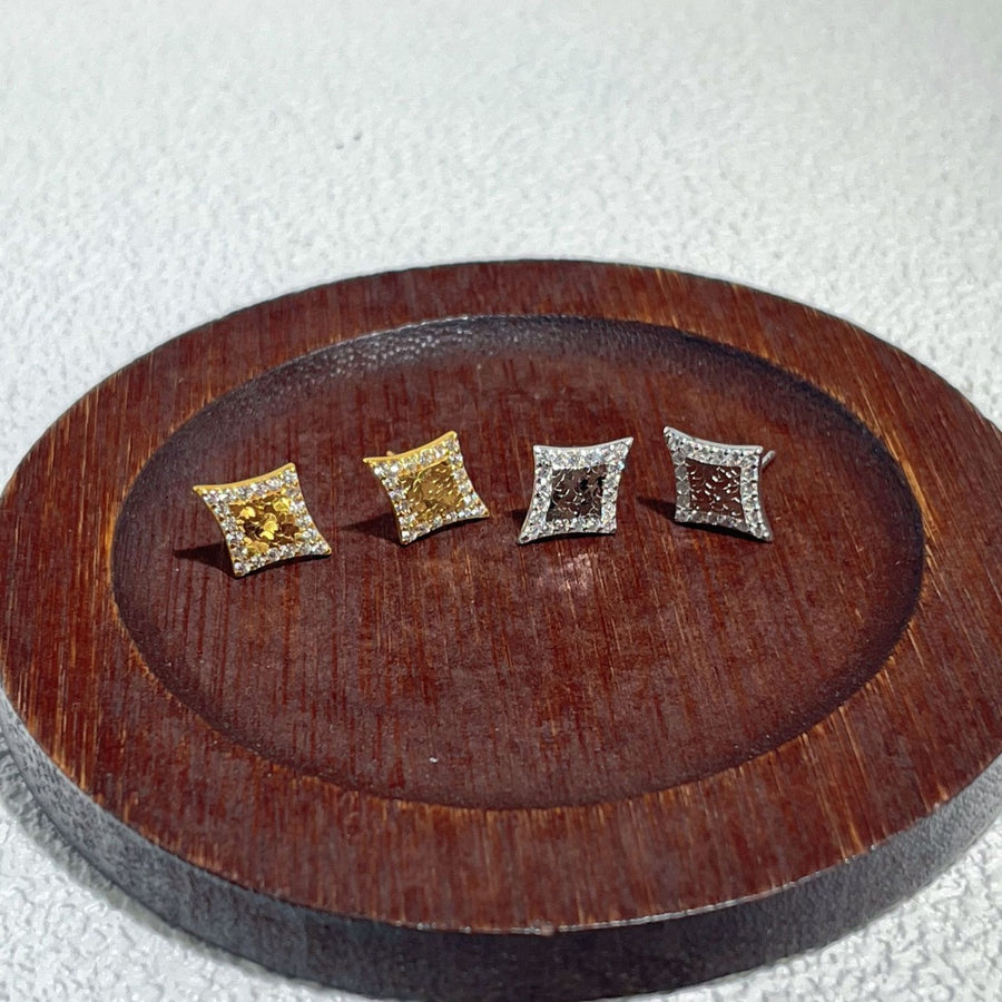 Geometric Stud Earrings